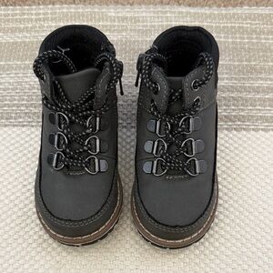 The Children's Place Black and Brown Kids Boots